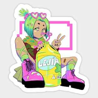 Lejía Sticker